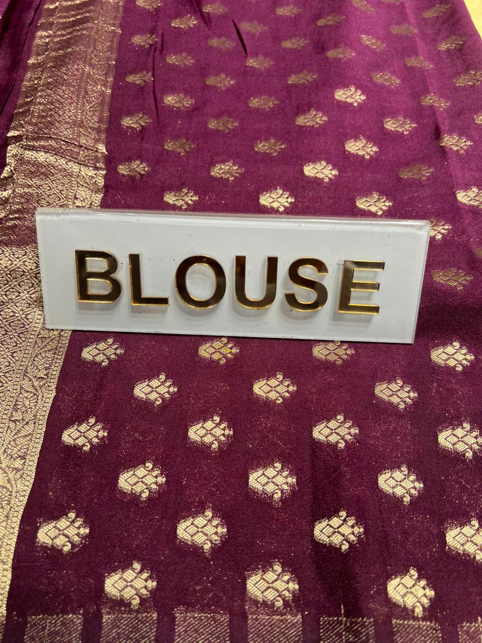 Artificial / Mix Crape Sarees