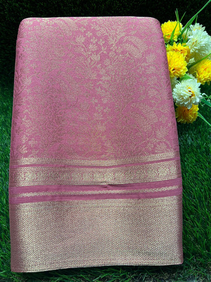 Artificial / Mix Crape Sarees