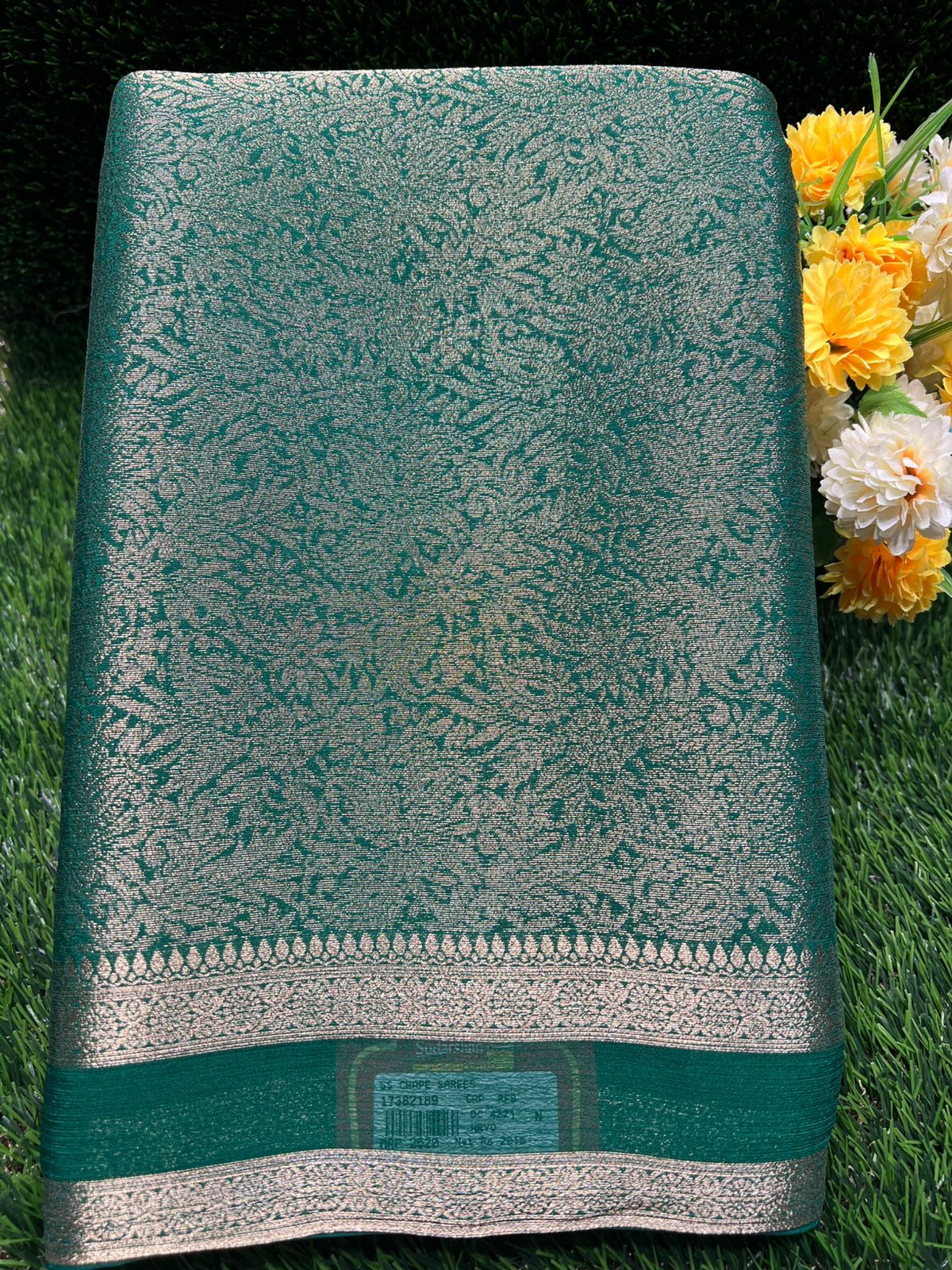 Artificial / Mix Crape Sarees