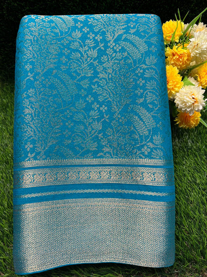 Artificial / Mix Crape Sarees
