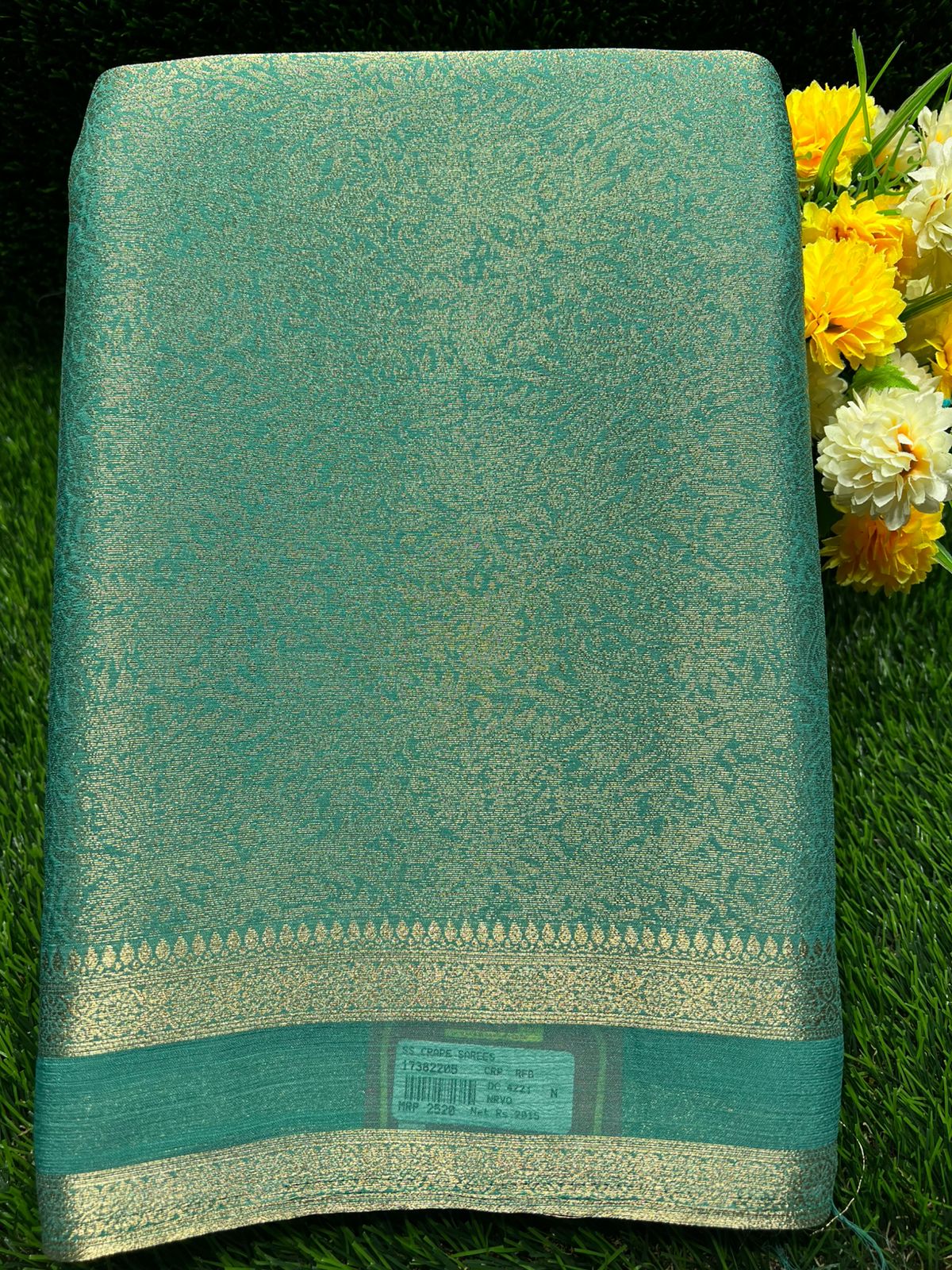Artificial / Mix Crape Sarees