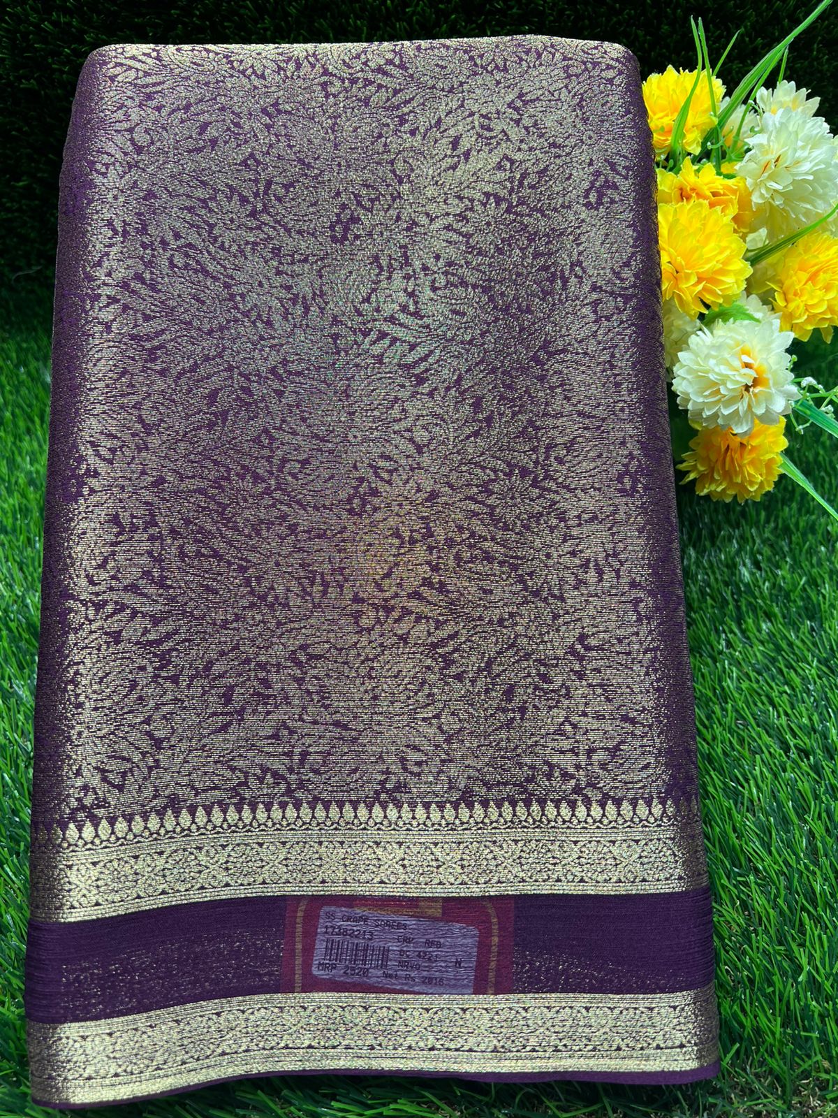 Artificial / Mix Crape Sarees