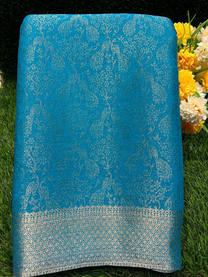 Artificial / Mix Crape Sarees