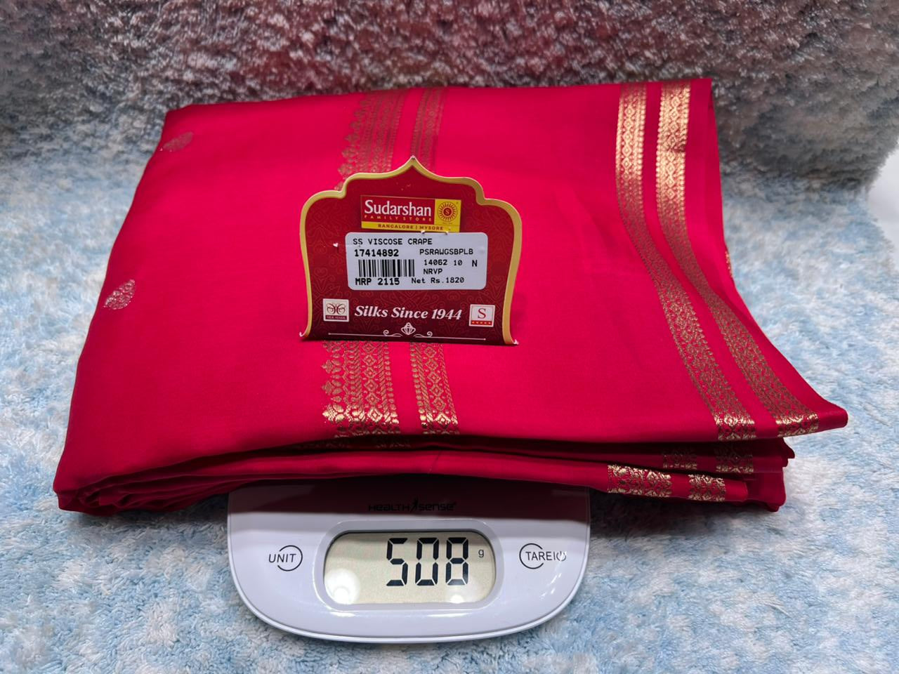 Artificial / Mix Crape Sarees