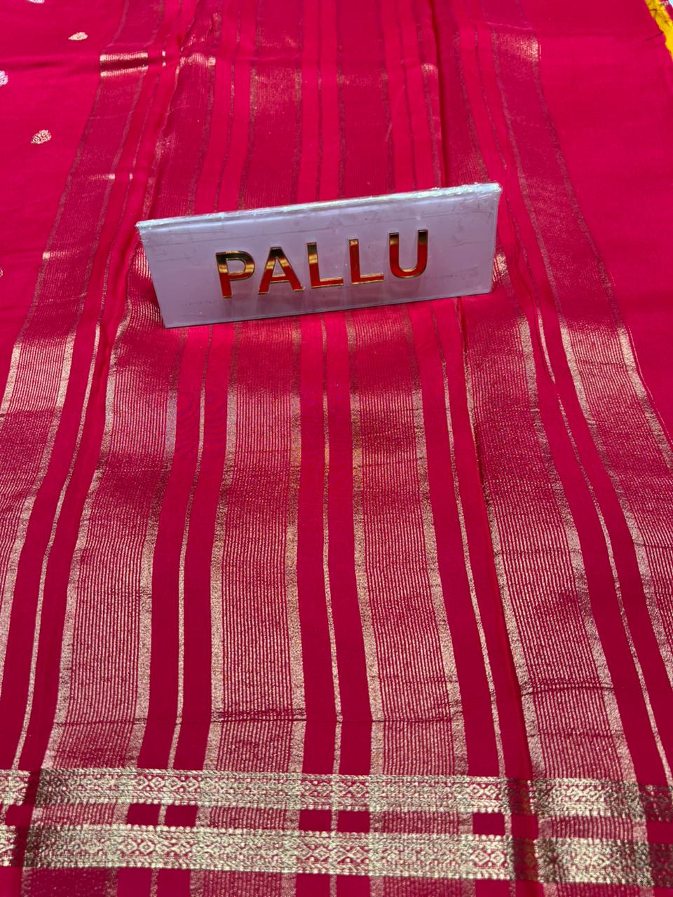 Artificial / Mix Crape Sarees