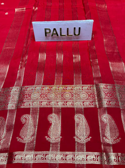 Artificial / Mix Crape Sarees