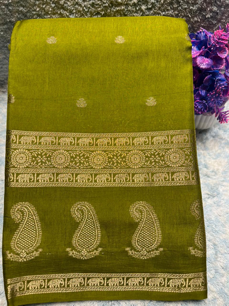 Artificial / Mix Crape Sarees