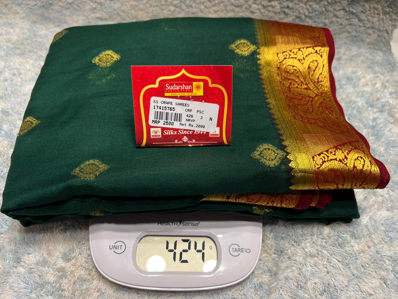Artificial / Mix Crape Sarees