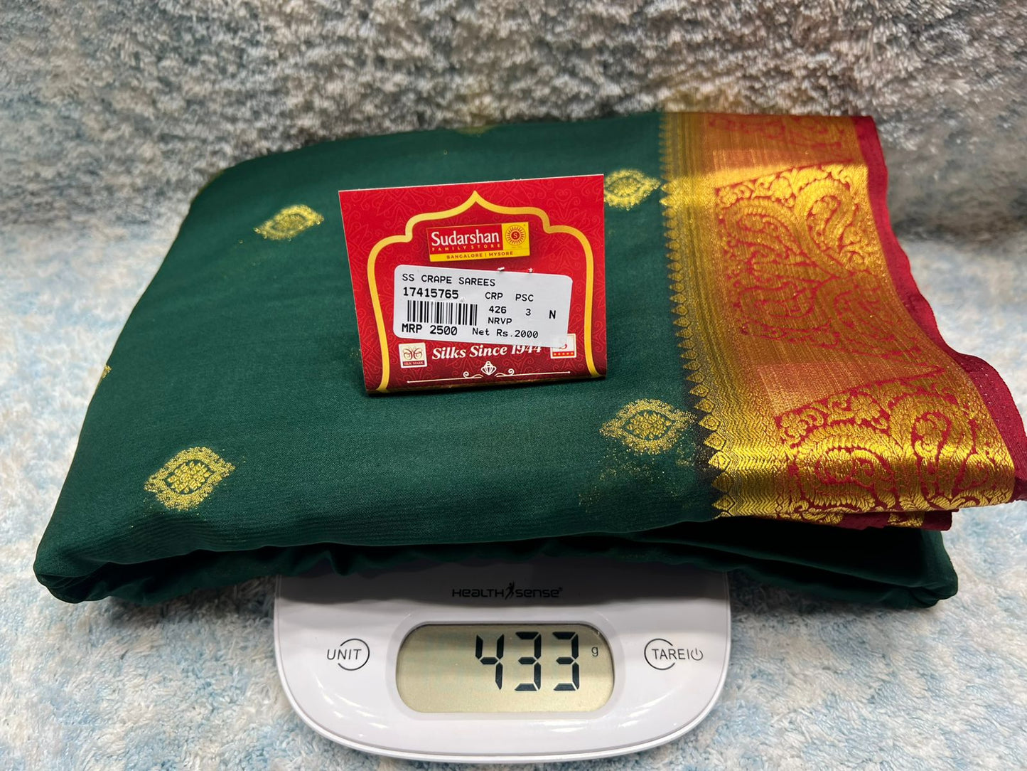 Artificial / Mix Crape Sarees