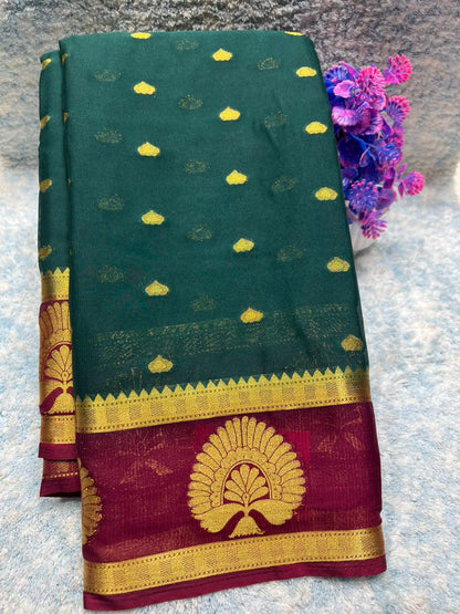 Artificial / Mix Crape Sarees