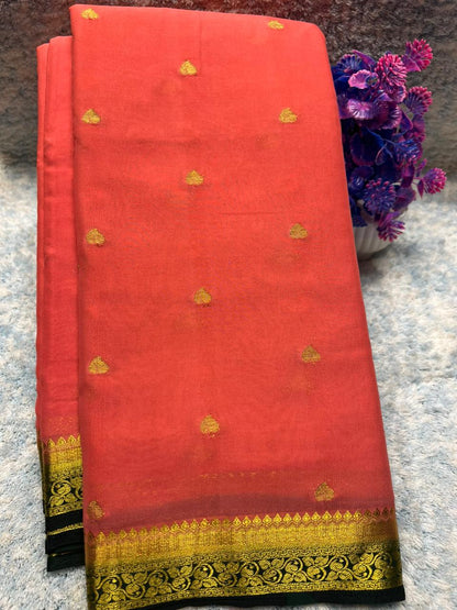 Artificial / Mix Crape Sarees