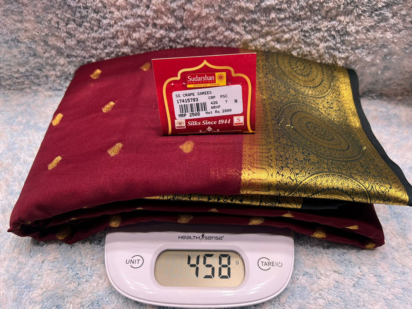Artificial / Mix Crape Sarees