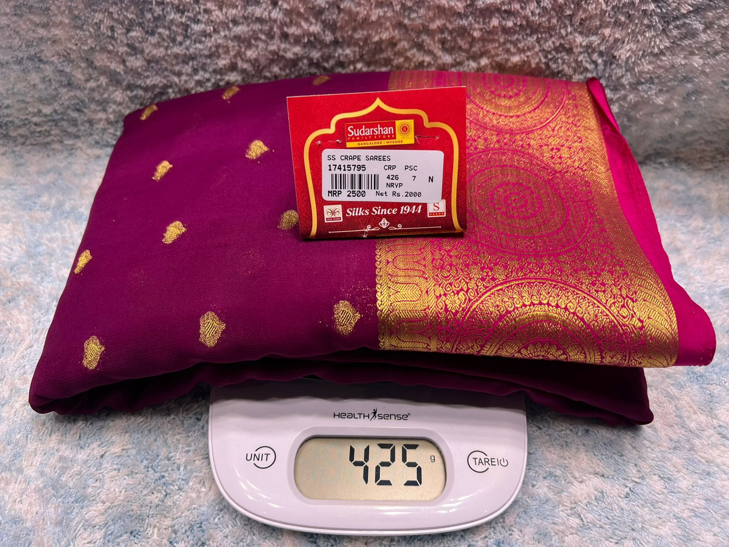 Artificial / Mix Crape Sarees
