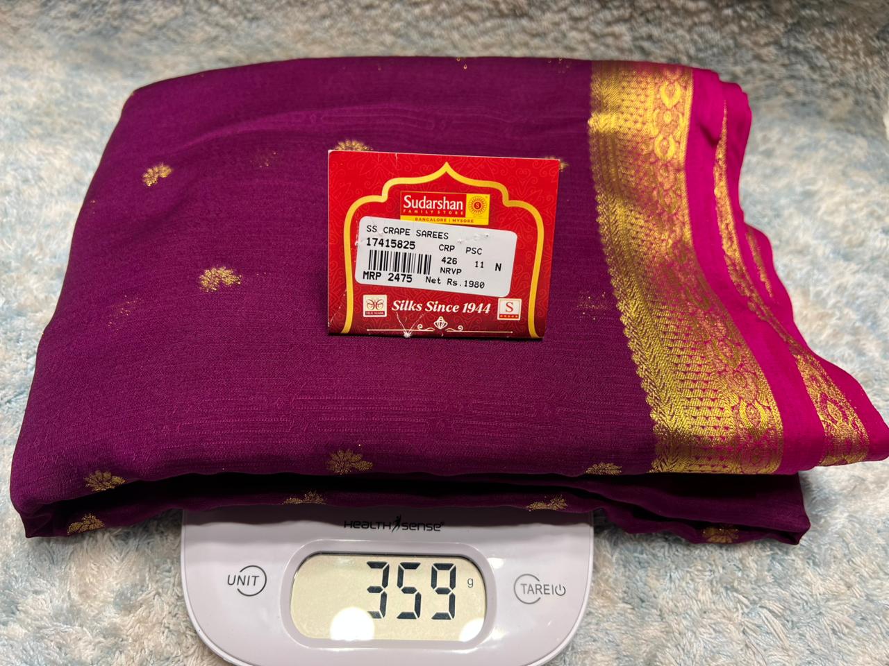 Artificial / Mix Crape Sarees