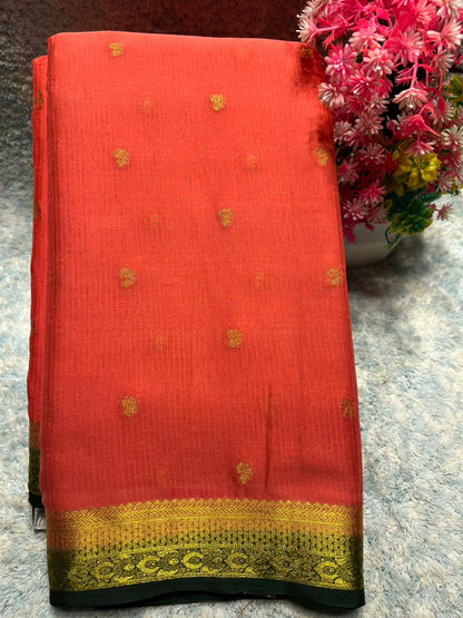 Artificial / Mix Crape Sarees