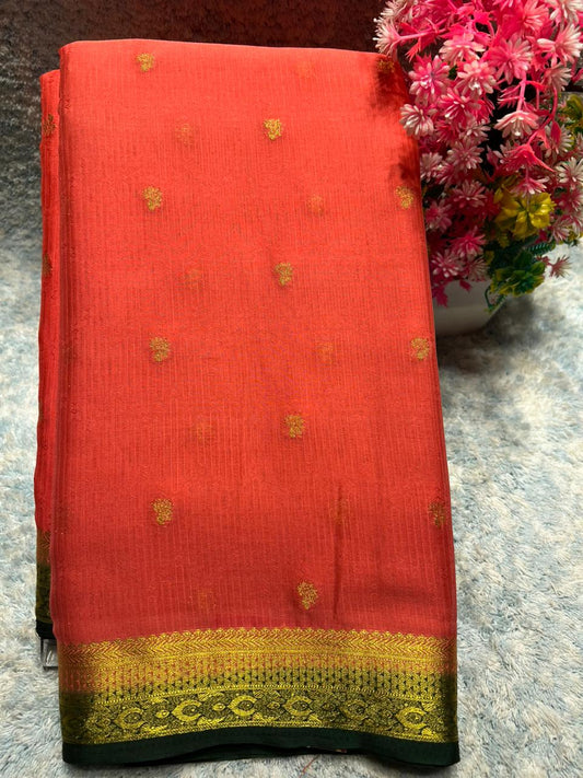 Artificial / Mix Crape Sarees