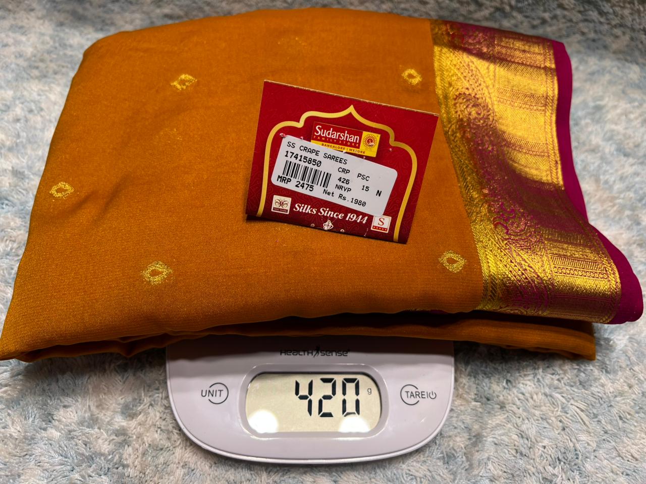 Artificial / Mix Crape Sarees