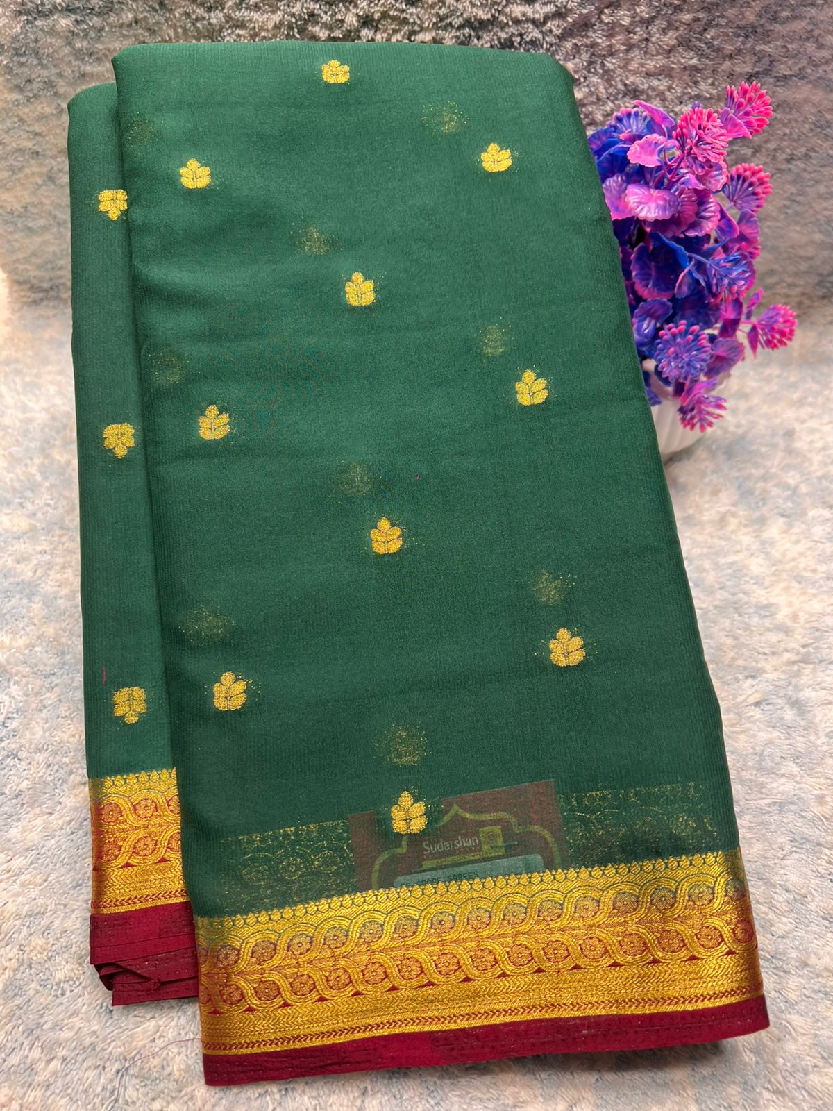 Artificial / Mix Crape Sarees