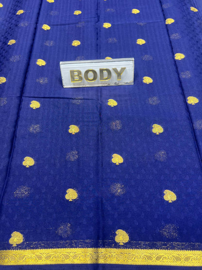 Artificial / Mix Crape Sarees