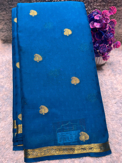 Artificial / Mix Crape Sarees