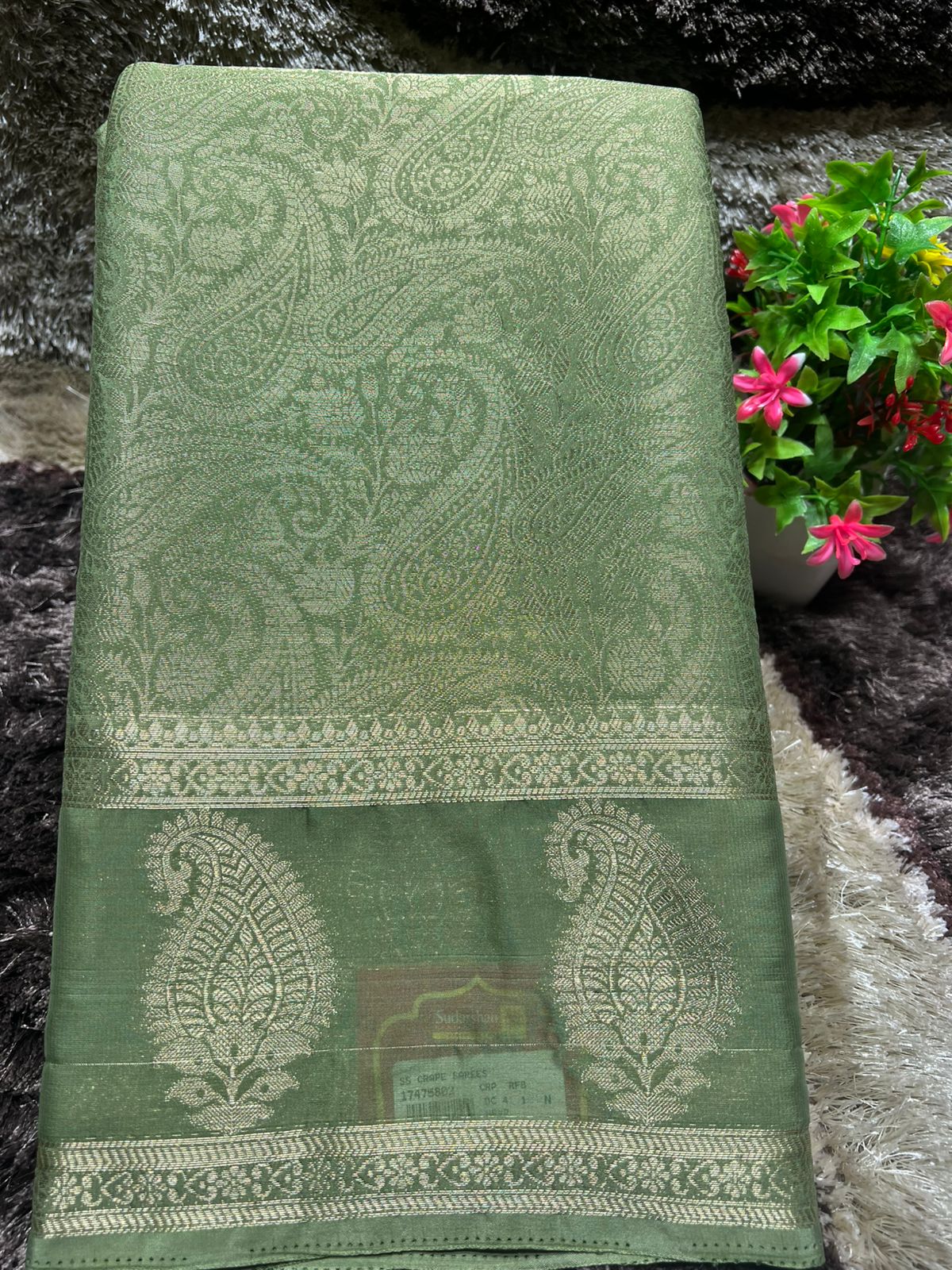 Artificial / Mix Crape Sarees