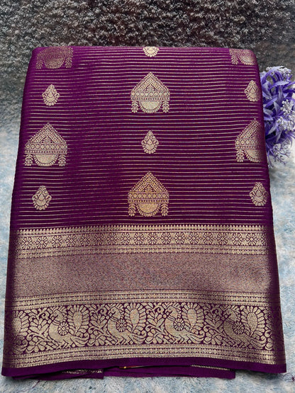 Artificial / Mix Crape Sarees