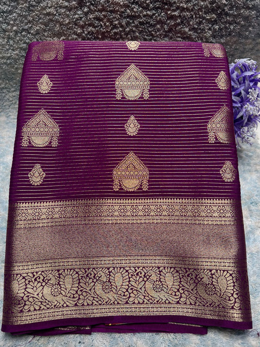 Artificial / Mix Crape Sarees