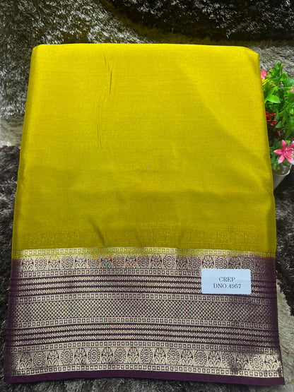 Artificial / Mix Crape Sarees