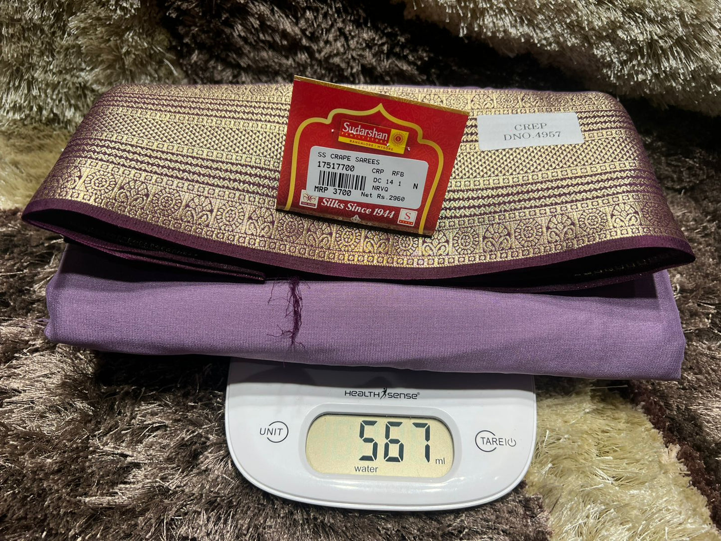 Artificial / Mix Crape Sarees