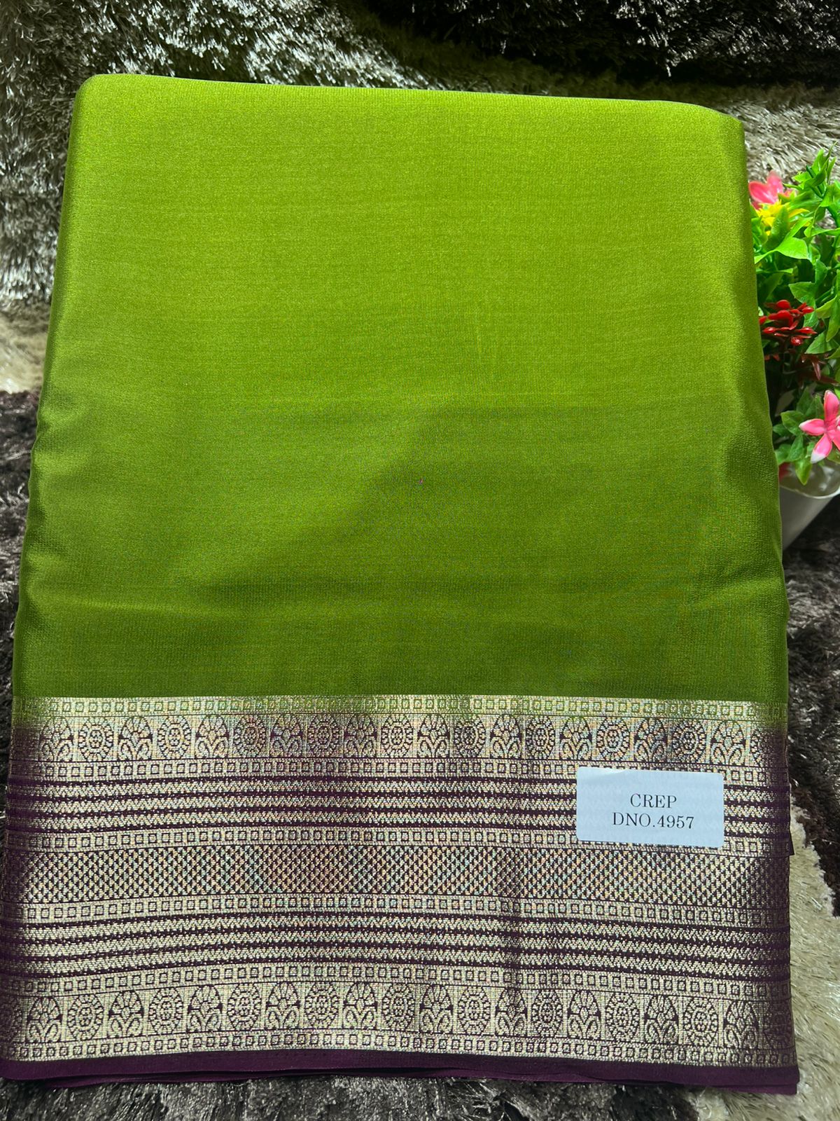 Artificial / Mix Crape Sarees