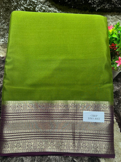 Artificial / Mix Crape Sarees
