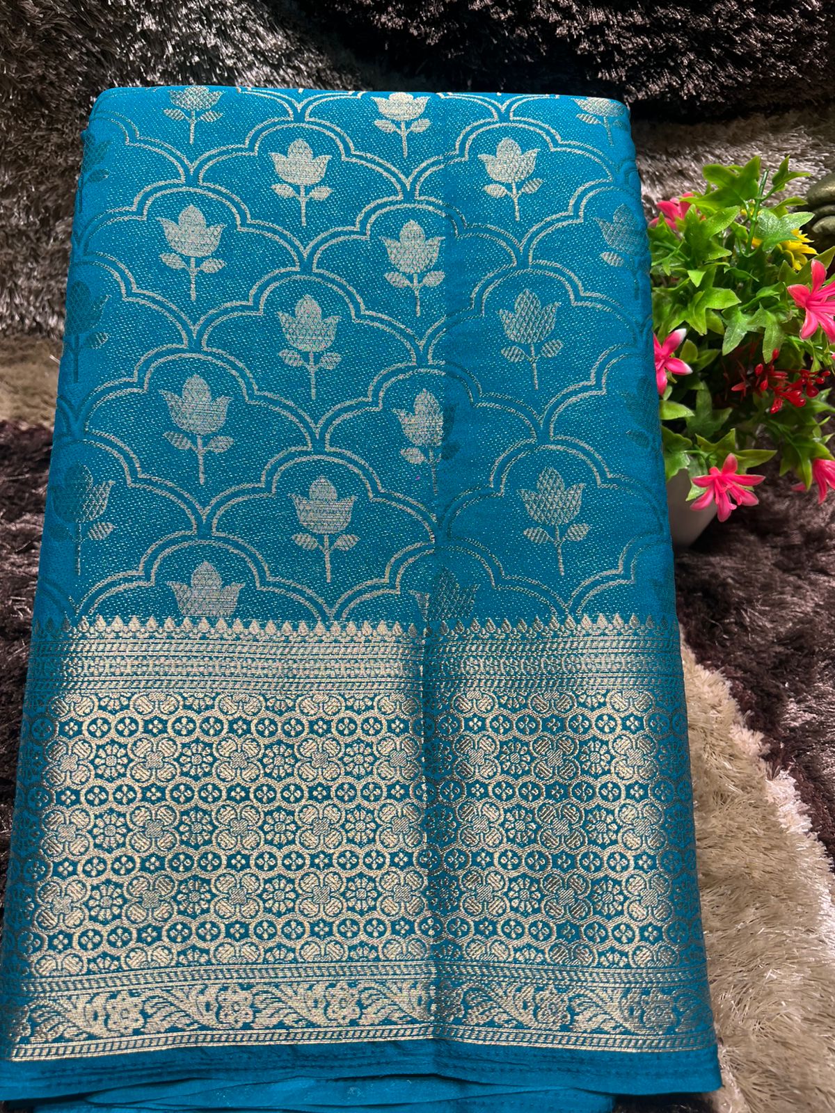 Artificial / Mix Crape Sarees
