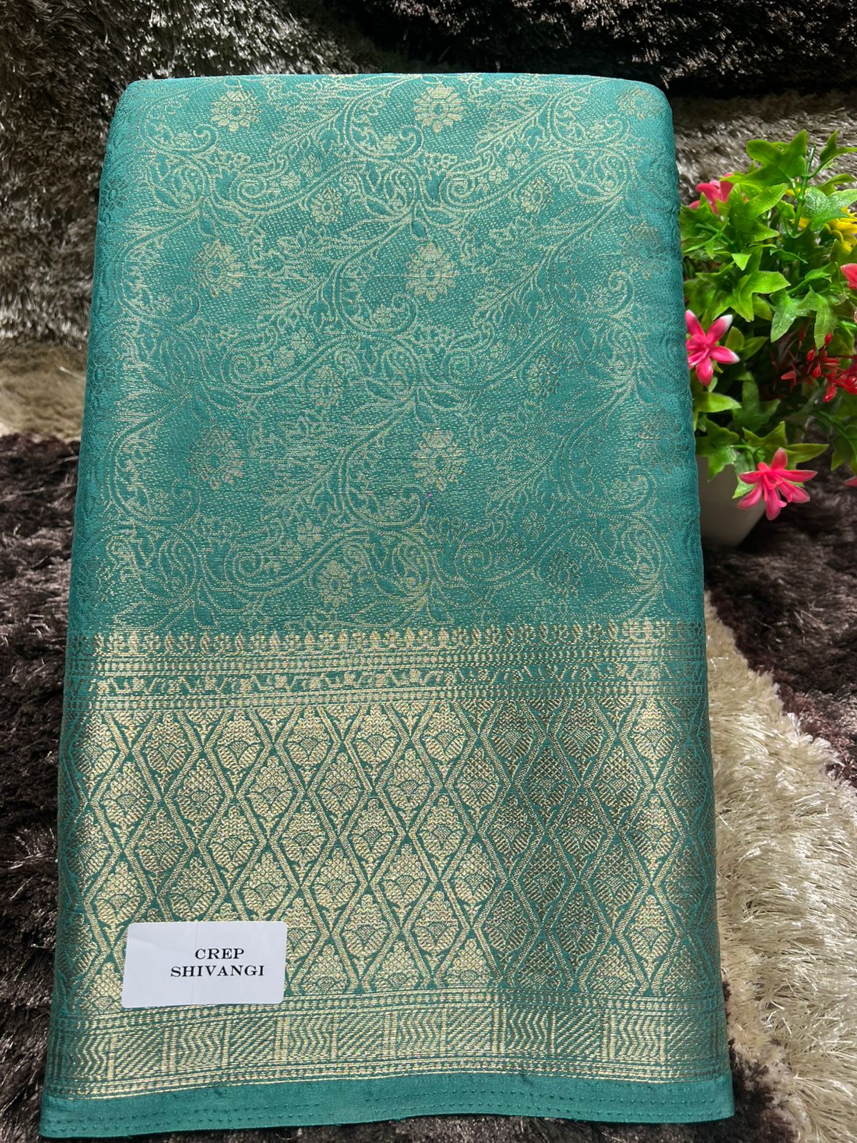 Artificial / Mix Crape Sarees