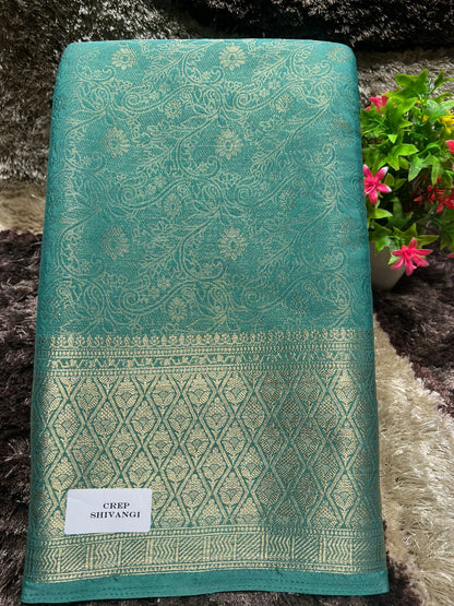 Artificial / Mix Crape Sarees