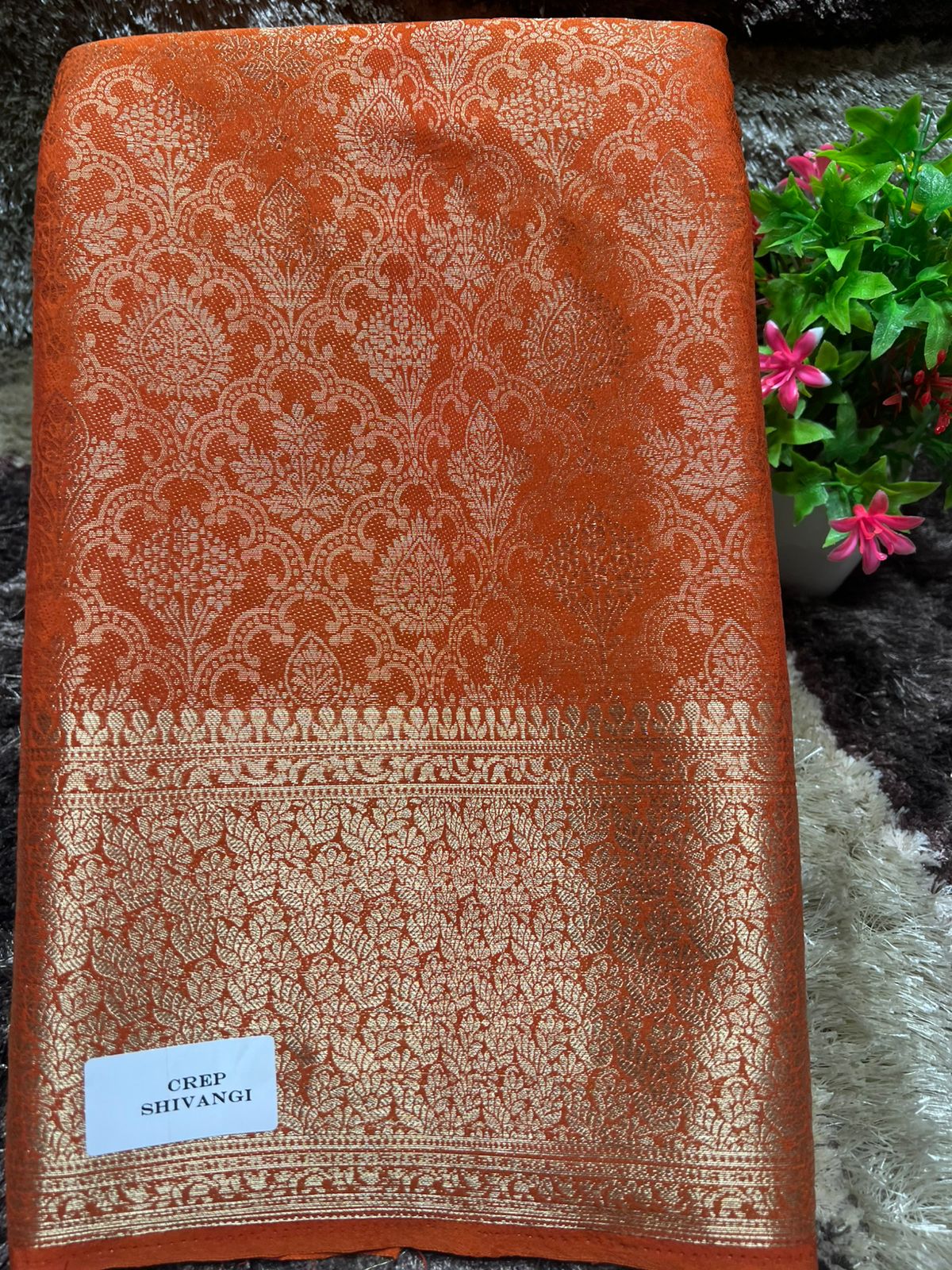 Artificial / Mix Crape Sarees