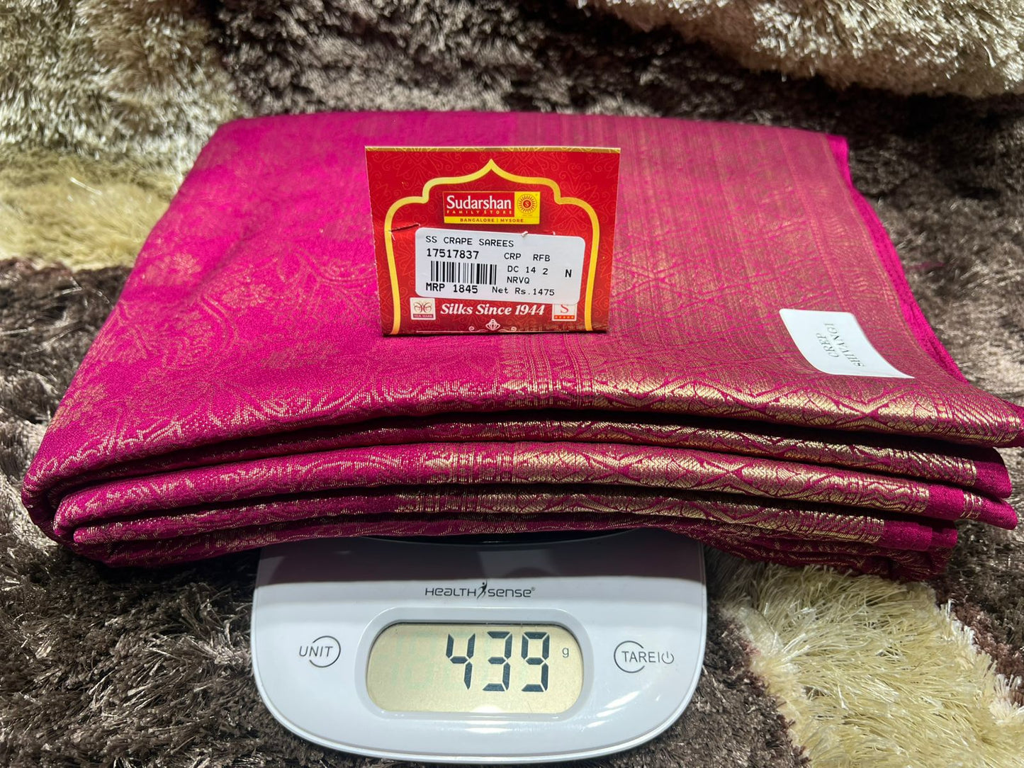 Artificial / Mix Crape Sarees
