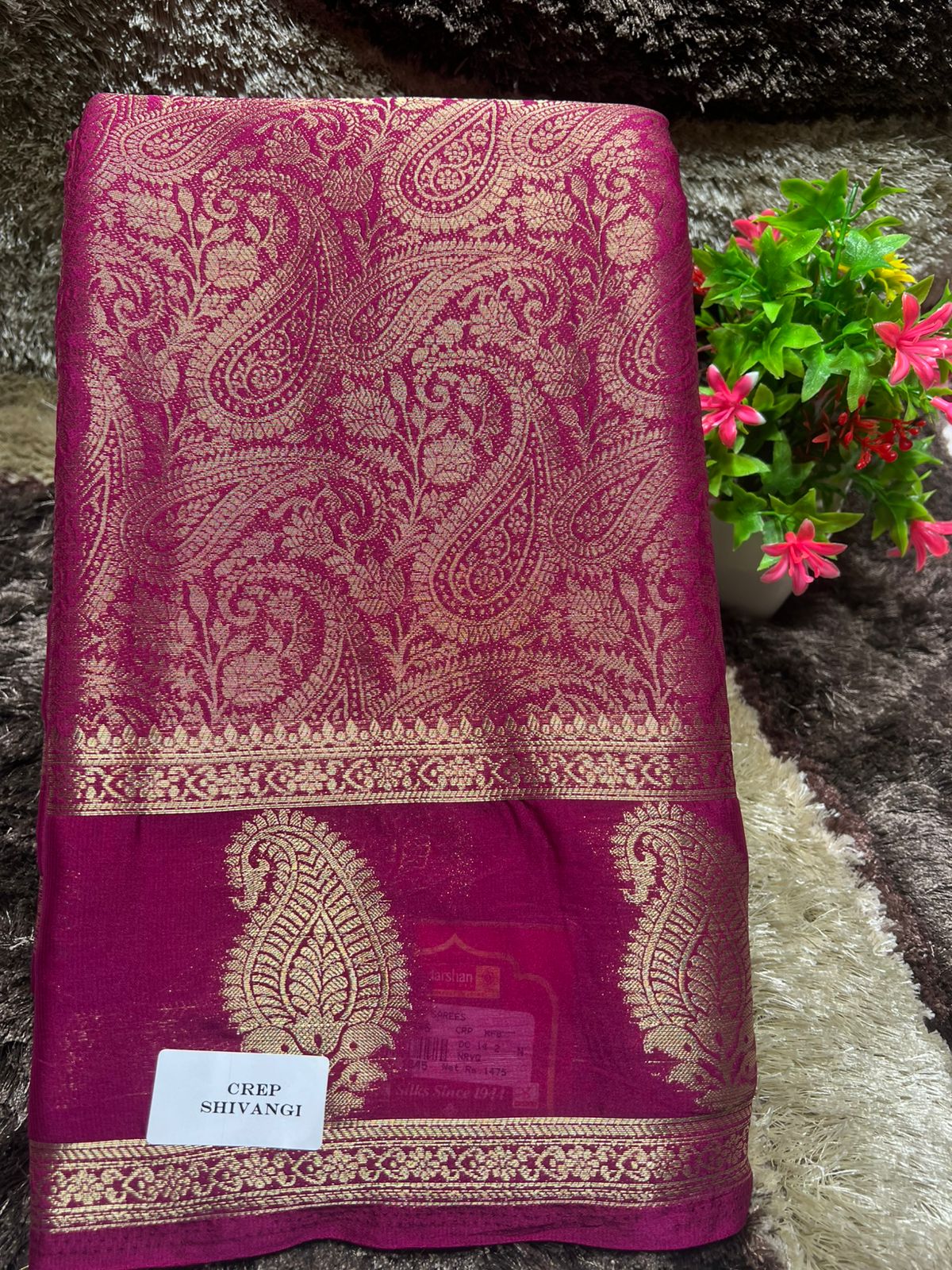 Artificial / Mix Crape Sarees