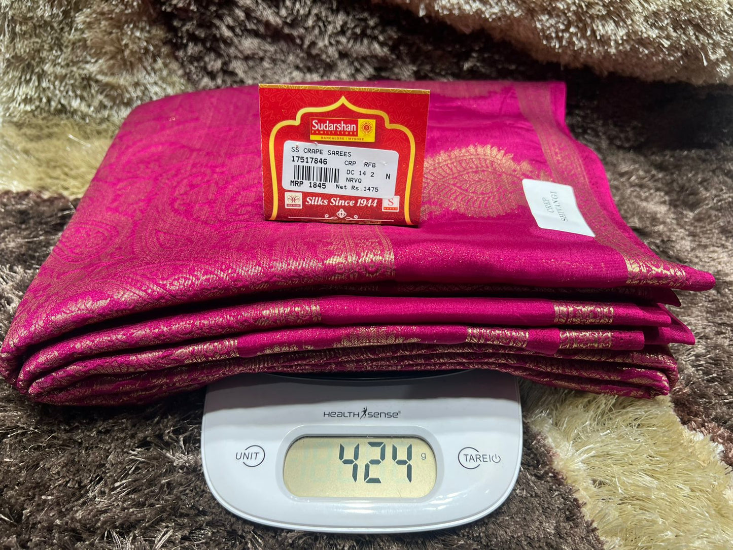 Artificial / Mix Crape Sarees
