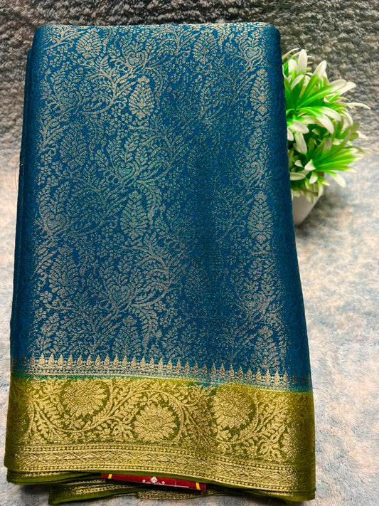 Artificial / Mix Crape Sarees