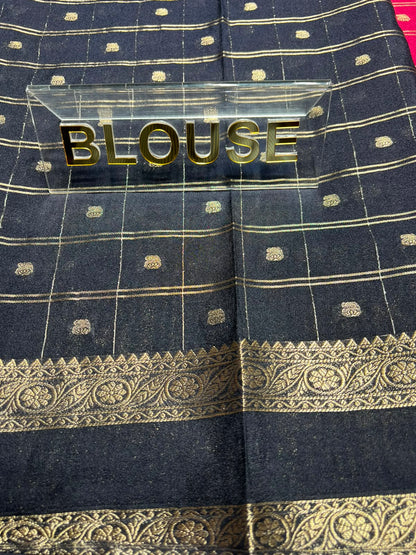 Artificial / Mix Crape Sarees