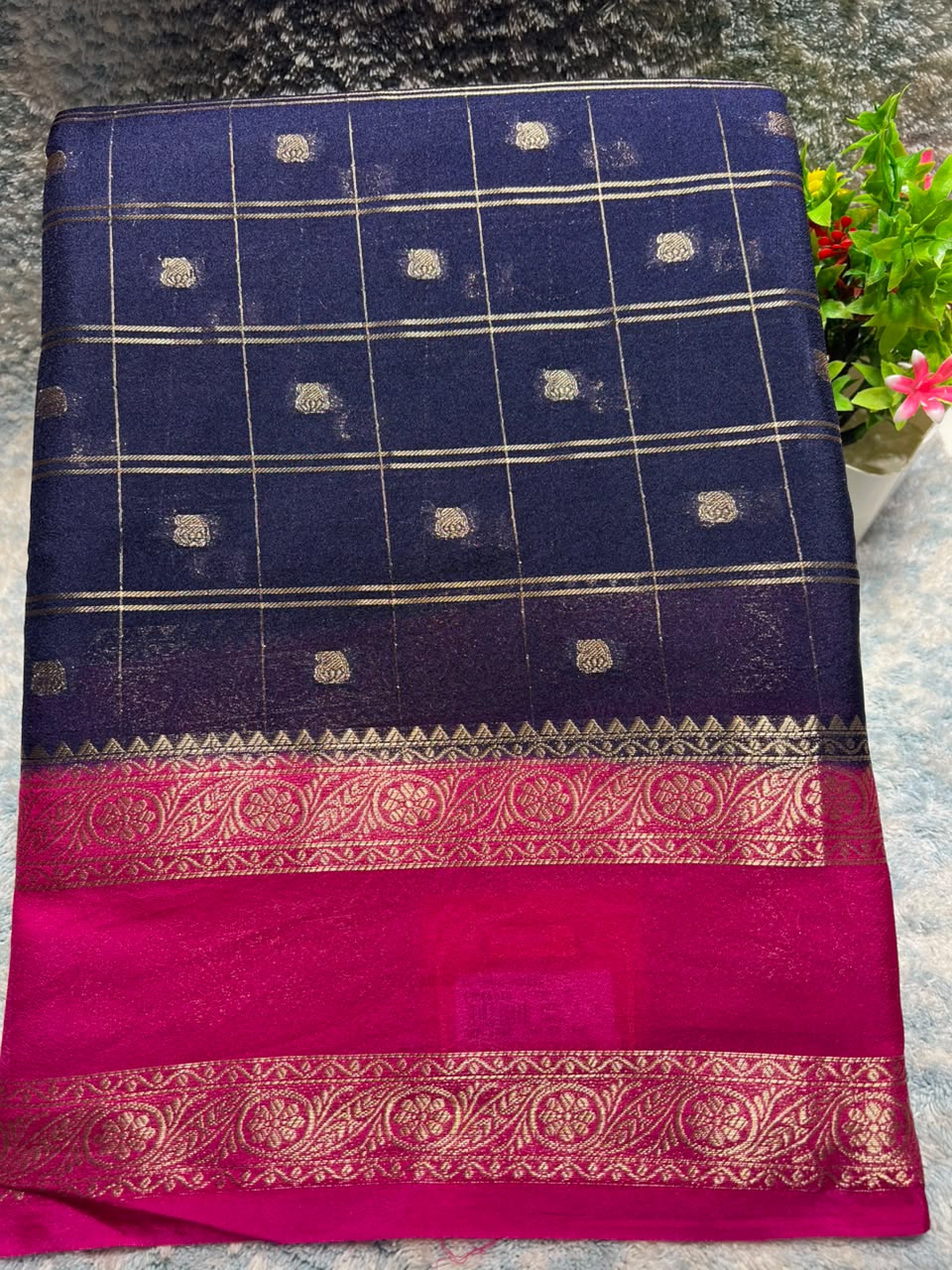 Artificial / Mix Crape Sarees