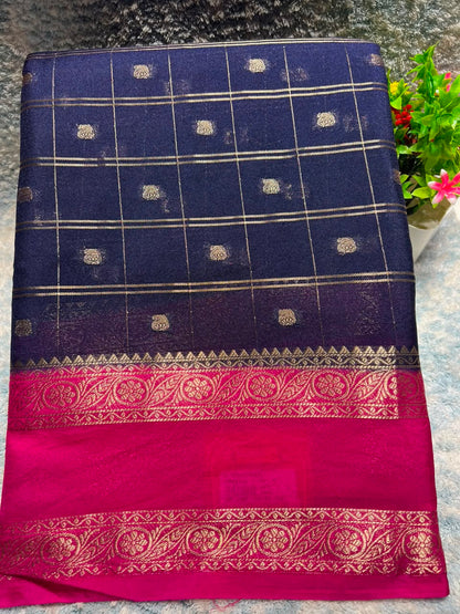 Artificial / Mix Crape Sarees