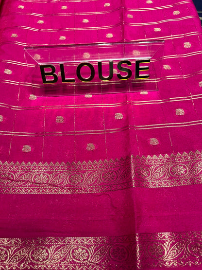 Artificial / Mix Crape Sarees