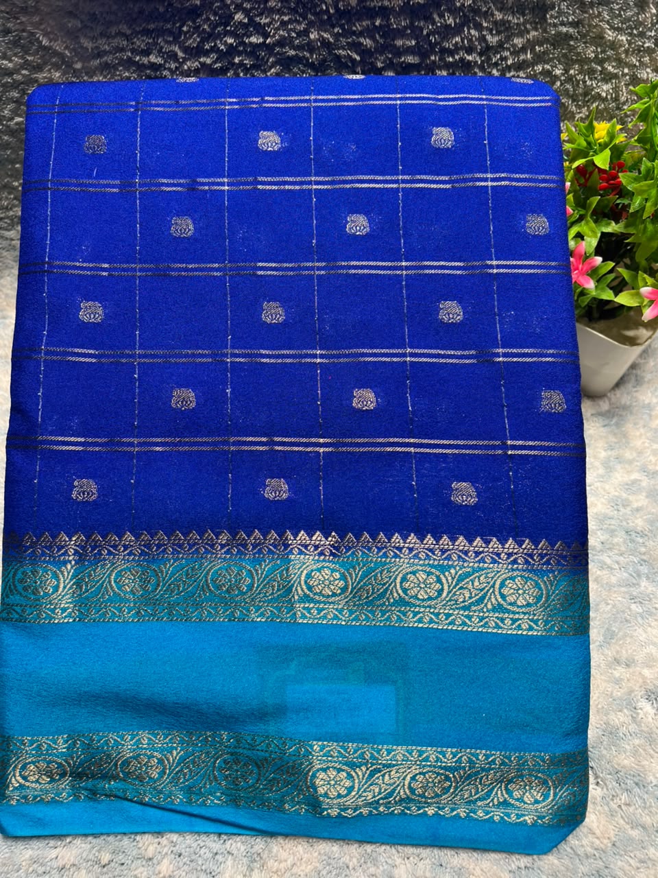 Artificial / Mix Crape Sarees