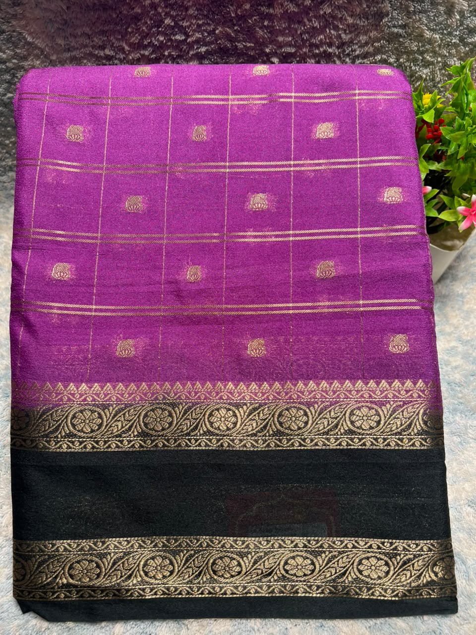 Artificial / Mix Crape Sarees