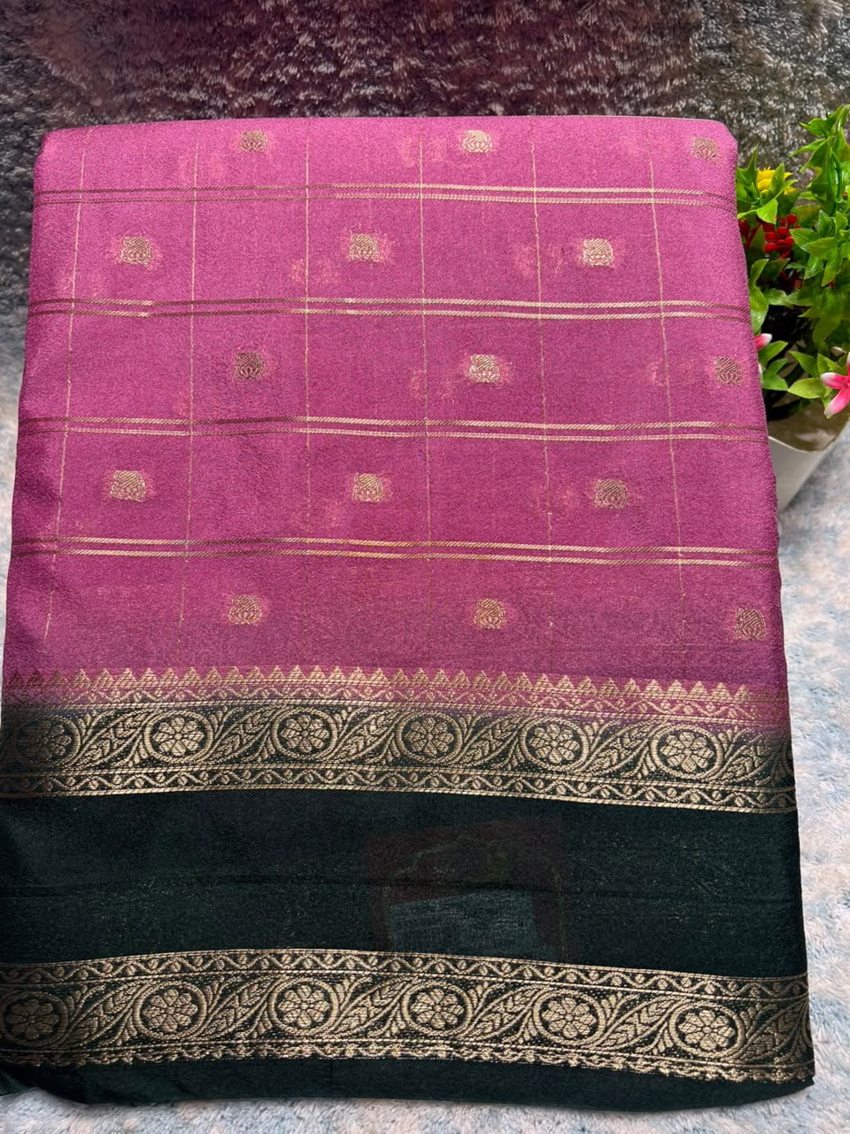 Artificial / Mix Crape Sarees
