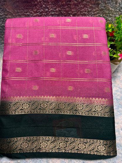 Artificial / Mix Crape Sarees