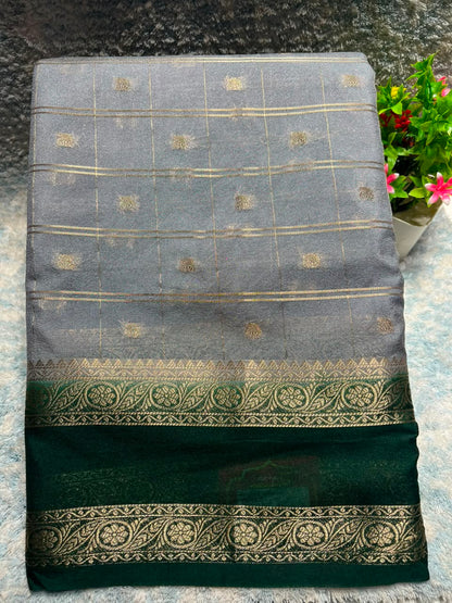 Artificial / Mix Crape Sarees