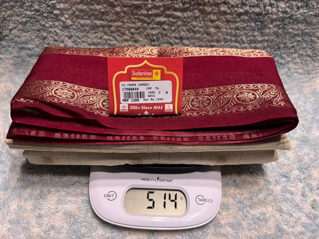 Artificial / Mix Crape Sarees