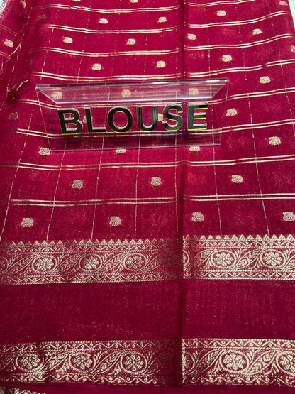 Artificial / Mix Crape Sarees